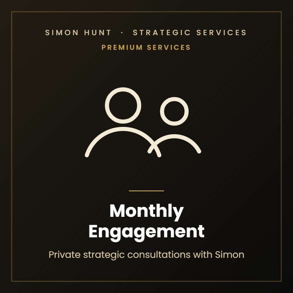 Simon Hunt Strategic Services – Monthly Engagement Subscription